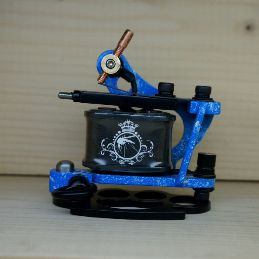 Контурная тату машинка Medium Liner Blue-White